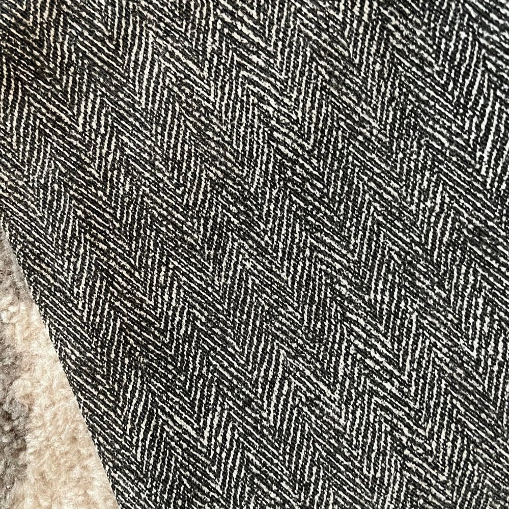 Vintage Newport News black and white chevron jeans Size 6 - Picture 2 of 10